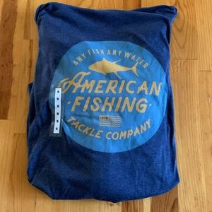 New zip up AFTCO fishing hoodie